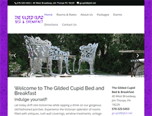 Tablet Screenshot of gildedcupid.com